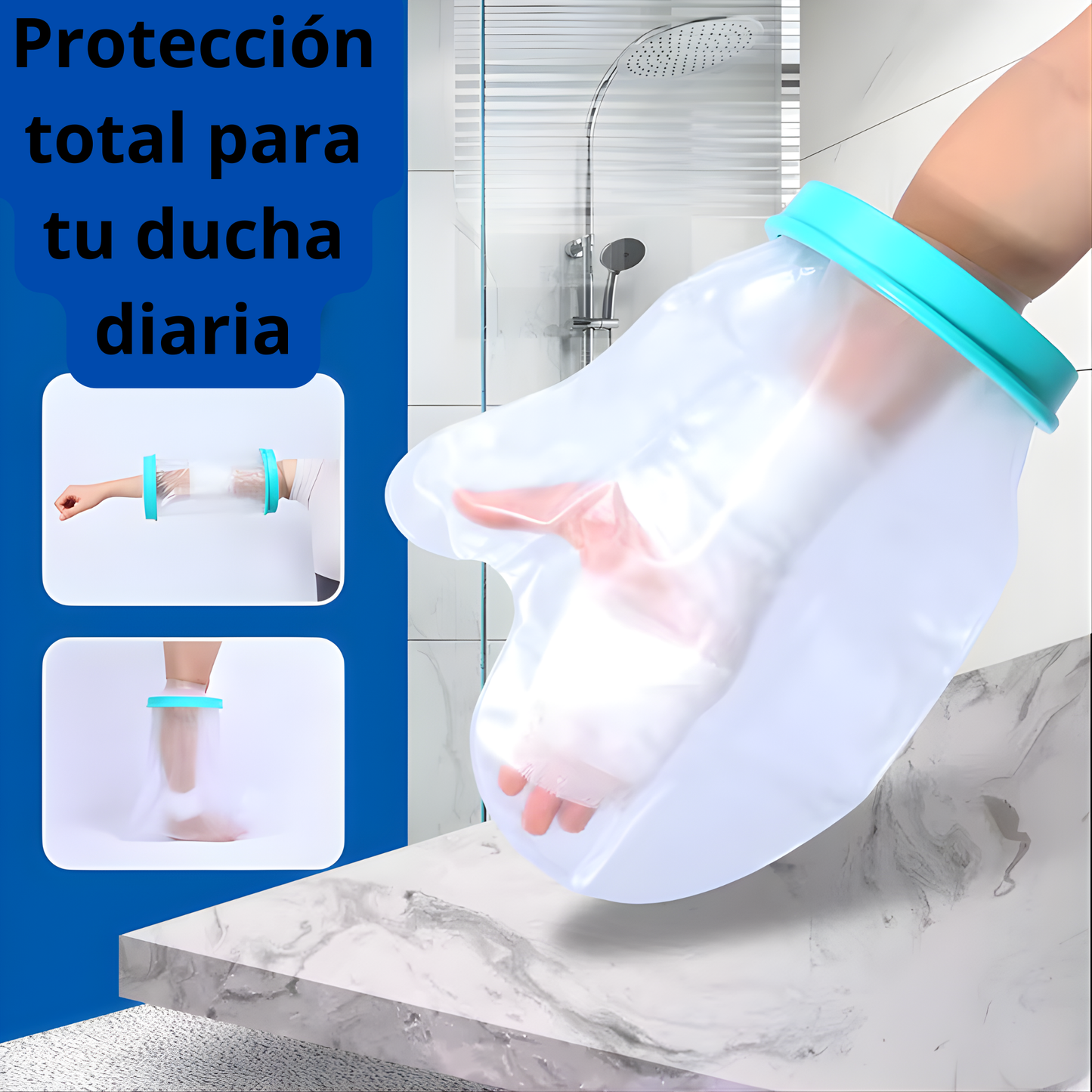 protector de vendajes y yesos