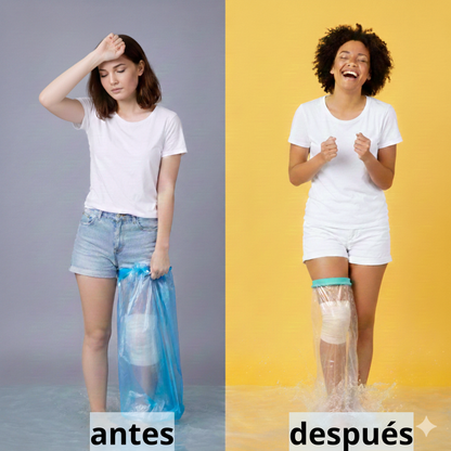 protector de vendajes y yesos